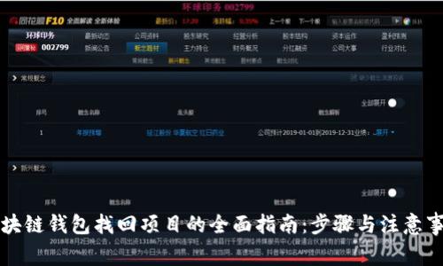 区块链钱包找回项目的全面指南：步骤与注意事项