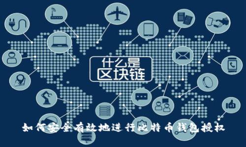 如何安全有效地进行比特币钱包授权