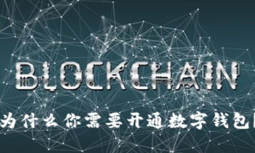 为什么你需要开通数字钱包？